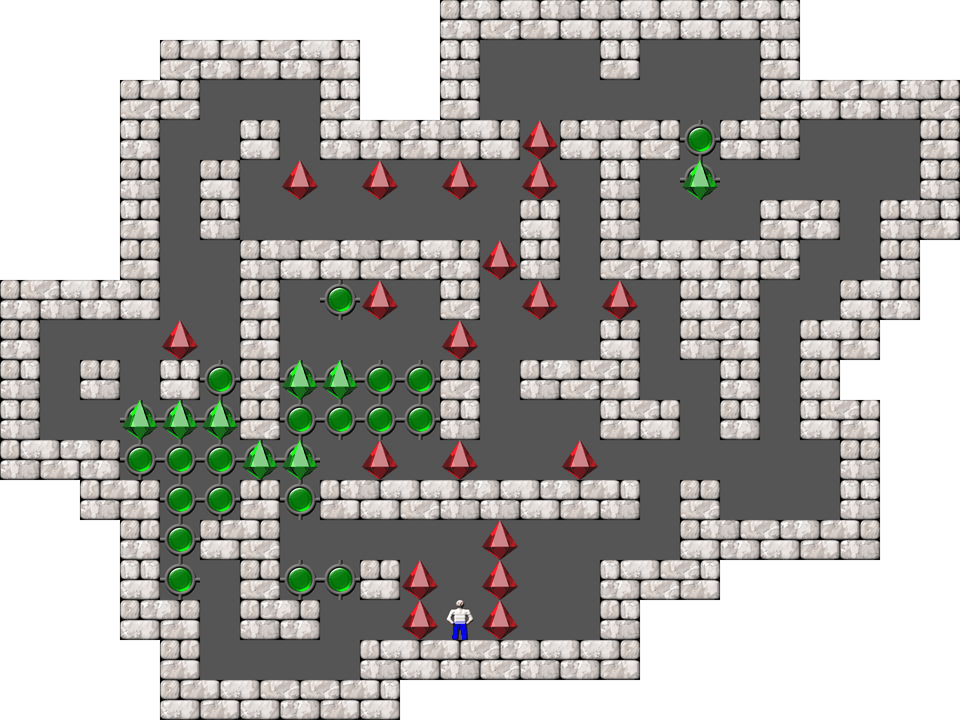 Sokoban David W. Skinner Arranged level 152